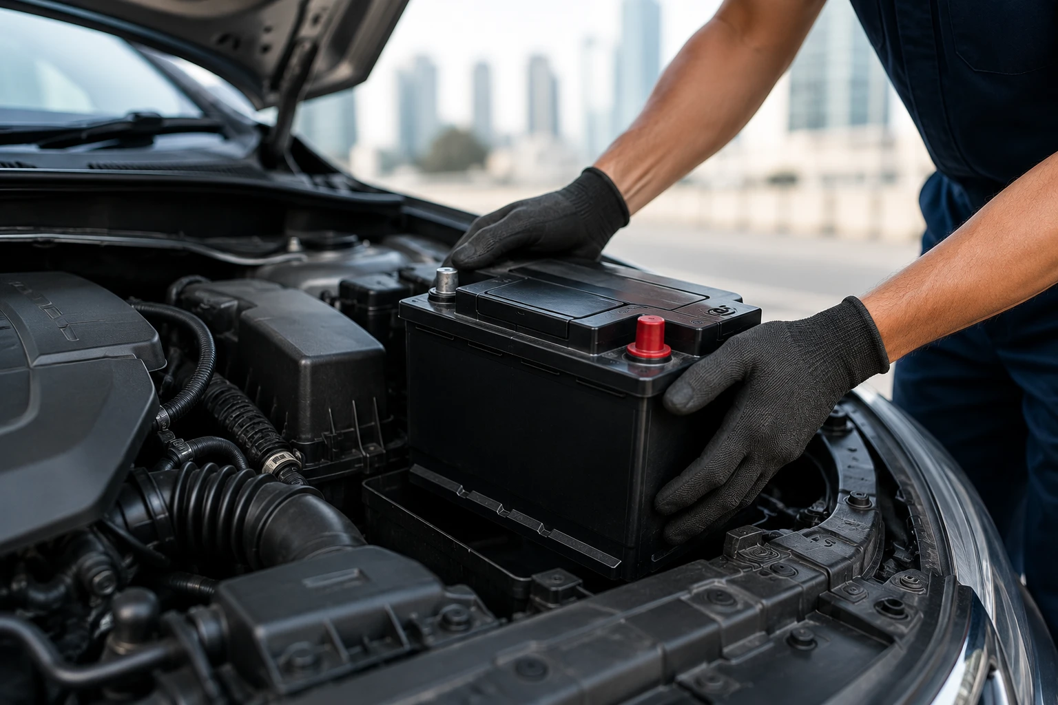Car Battery Replacement Dubai